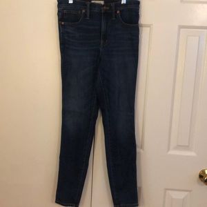 Madewell 10” High Rise Skinny TENCEL Jeans